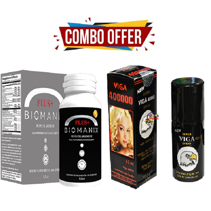 Biomanix Plus & Viga 4 Lakh Spray